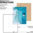 White 16x20 Picture Frame Lightweight yet Durable Frame Wall Hanging