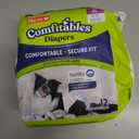 Hartz Comfitables Disposable Dog Diapers, Size Large 12 Count, Comfortable & Secure Fit, Easy to Put On, Super Absorbent Male and Female Diaper