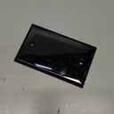 ENERLITES Blank Device Wall Plate, Gloss Finish, Standard Size 1-Gang 4.50" x 2.76", Polycarbonate Thermoplastic, 8801-BK, Black (Screw)