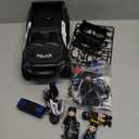 Police Car Toys for Boys 3-5, Play Vehicles for Boys Girls Ages 3-12 with Light and Sound, Role Playing Police Truck Toys, Toddler Truck Gifts for Kids Ages 4-8