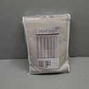 Pinch Pleated Linen Curtains 96 Inches Long for Living Room 2 Panel Set Oatmeal Light Filtering Pinch Pleat Hooks Rings Back Tab Neutral Boho Farmhouse 96 Inch Curtain Drapes for Bedroom Window