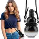 Gourd Water Bottle, 800ml Gourd Sports Water Bottle, Chinese Retro-Inspired Style Bottle Screw Top Leak Proof