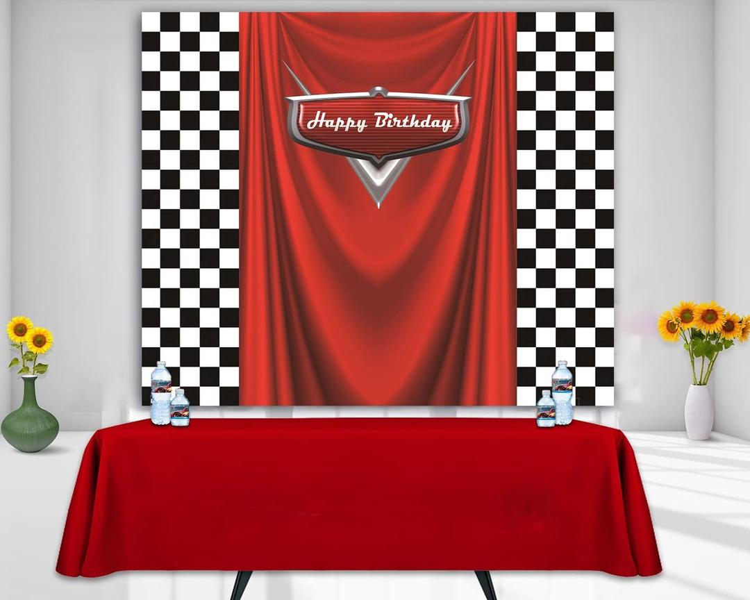 Car Backdrop for Boy Party Racing Competition Photography Background 6x5FT Car Racing Theme Birthday Decoration Supplies Car Backdrop for Boy Party Racing Competition Photography Background 6x5FT Car Racing Theme Birthday Decoration Supplies