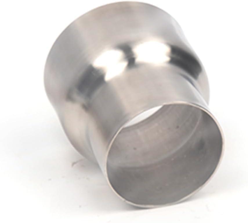 Stainless ID 3" to OD 4" Exhaust Reducer Adapter for Pipe Connection, Whole Length 4.2 Inch