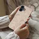 Goodon for iPhone 16 Case, Cute Preppy Floral, MagSafe Compatible