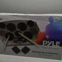 Pyle Pro Electronic Drum Kit - Portable Electric Tabletop Drum Set Machine with Digital Panel, 7 Drum Pads, Hi-Hat/Kick Bass Pedal Controller USB AUX - Tom-Toms, Hi-Hat, Snare Drums, Cymbals