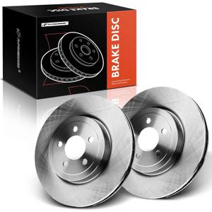 A-Premium 13.58 inch (345mm) Front Vented Disc Brake Rotors Compatible with Dodge and Chrysler Models - 300 2005-2023, Challenger 2009-2023, Charger 2006-2023, Magnum 2005-2008, 2-PC