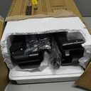 HUANUO Triple Monitor Mount for 13-27 inch Computer Screens, Gaming 3 Monitor Desk Mount with Arm Holds 19.8lbs, Triple Monitors Stand with Tilt, Swivel, Rotation, VESA 75x75, 100x100mm