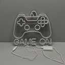 Gamer Neon Sign, Dimmable Neon Controller Sign for Gaming Room Decor, USB Powered Gamepad Shaped Gaming Neon Sign for Teen Boys Room Decor - Best Gifts Led Gaming Sign for Teenage Boys Kids