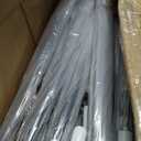 30 Pack Clear Umbrella Wedding, Auto Open Transparent Stick Umbrella with White J Hook Handle, Windproof Waterproof Large Canopy Umbrella for Bride Groom Photography Golf Outdoor Events