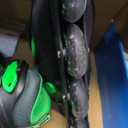 2PM SPORTS Inline Skates with Light Up Wheels, Roller Skates Blades for Boys Girls Kids , Size Adjustable Beginner Blades Roller Skates (Large - Youth (4Y-7Y US), Black & Green)