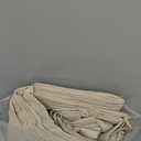 Bedsure 100% Washed Cotton Duvet Cover King Size - Oatmeal Minimalist Cotton Duvet Cover Linen Like for All Seasons - GentleSoft Plain Simple Bedding (Oatmeal, King, 104"x90")