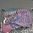 Mermaid Party Decorations Glitter Mermaid Table Centerpiece for Birthday Party Under the Sea Table Centerpiece Ocean Theme Table Ornaments for Girl Baby Shower Birthday Party Supplies DIY Decor