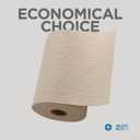 Georgia-Pacific Pacific Blue Basic Recycled Paper Towel Roll (Previously Branded Envision) by GP PRO (Georgia-Pacific), Brown, 26401, 350 Feet Per Roll, 12 Rolls Per Case