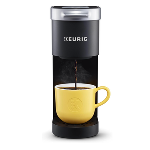 Keurig KMini Single Serve KCup Pod Coffee Maker, 6 to 12oz Brew size, with Cord Storage, Perfect for Small Spaces, Black