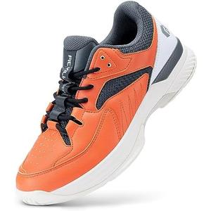 FitVille Men‘s Wide Pickleball Shoes All Court Tennis Shoes with Arch Support for Plantar Fasciitis, Size 9.5W