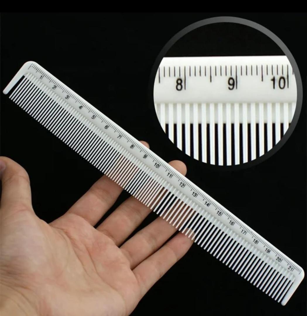Coiffure Extensions Counting Heat Resistant Cutting Comb