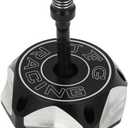JFG RACING Dirt Bike Gas Cap with Vent Tube,CNC Fuel Tank Cover for CRF150R 07-20/CRF230F 04-19/CR85R 03-07/CR125R CR250R 00-07/XR100R/50R/80R/70R 01-03-Black