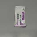 240W 4-in-1 USB Charging Cable, 6.6ft, LED Light Indicators, Fast Charge Compatible, USB-A/Type-C Connectors (Pink)