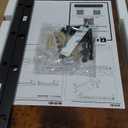 TEAMIX 2 Pack Monitor Stand Riser-20 inch, Wooden Tabletop Shelf for TV/PC/Laptop/Printer, Rustic Brown Monitor Riser with Storage, Computer Stand Ergonomic Design