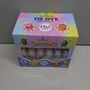 12 Colors Tie Dye Kit, Tie Dye Set for Kids, Pre-Filled Tye Dye Bottles, Non Toxic Permanent Fabric Dye Art Set, Easy DIY Fabric Art - Create Fun