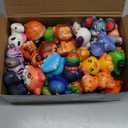 24pcs Prefilled Easter Eggs with Animal Squishy Toys, Party Favors for Kids, Easter Basket Stuffers Egg Hunt Egg Fillers Mochi Squeeze Toys for Boys Girls, Birthday Gifts, Classroom Prizes