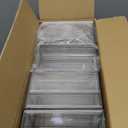 Makeup Acrylic Organizer with 17 Drawers(4 Sets), Desk Organizers and Accessories, Clear Makeup Organizer, Dustproof Storage Drawers for Office Art Craft Supplies