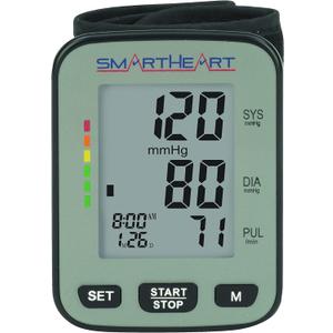 Smartheart Adult Cuff Arm Home Automatic Digital Blood Pressure Monitor Without Tube Black 1 Each