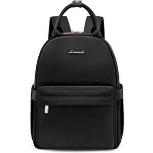LOVEVOOK Mini Backpack Purse for Women Cute Small Backpack, Light Weight Fashion Daypack for Work Travel Daily Backpack, Black (11inch)