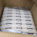 SUNROX DryFast Foam Outdoor Patio Chair Cushions with DryMesh Drainage, All-Weather FadeShield Water Resistant Patio Furniture Cushions 24"x24"x4", 4 Pack Heather Charcoal