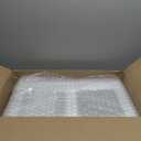 TEAMIX 20 Inch Monitor Stand Riser, Wooden Desktop Riser for TV/PC/Laptop/Printer, Cozy Monitor Riser with Storage, Laptop Shelf for Home Office (White+Maple)