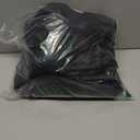 BGment Thermal Insulated 100% Blackout Curtains for Bedroom with Black Liner, Double Layer Full Room Darkening Noise Reducing Rod Pocket Curtain (52 x 63 Inch, Black, 2 Panels)