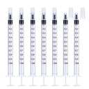 1ml Syringe Without Needle, 1ml Syringe for Liquids, Syringes for Scientific Labs, Measuring Liquids, Feeding Pets, 12 Pack Packaged