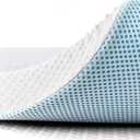 subrtex 3 Inch Gel-Infused Memory Foam Bed Mattress Topper High Density Cooling Pad Removable Fitted Bamboo Cover Ventilated Design (California King)