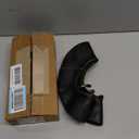 4.10/ 3.50-4 Inner Tubes, 2 Pack Heavy Duty 3.50-4 Replacement Tire Inner Tube with TR-87 Bent Valve Stem for Wheelbarrows, Mowers, Hand Trucks, 4" Cart, Tractor, Yard Trailers