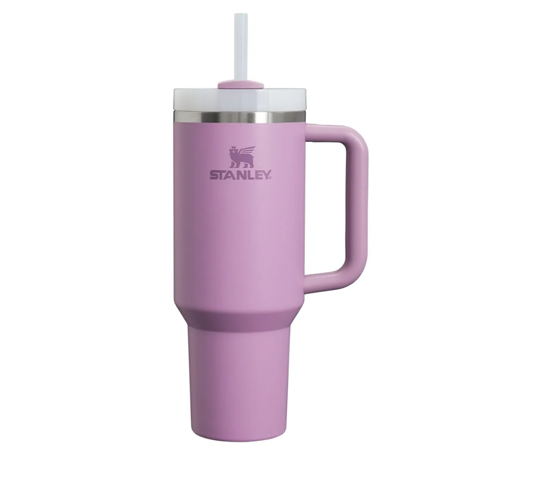 STANLEY Quencher H2.0 Tumbler with Handle and Straw 40 oz | Flowstate 3-Position Lid | Cup Holder Compatible for Travel | Insulated Stainless Steel Cup | BPA-Free | Lilac