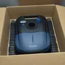 X5 Cordless Robotic Pool Cleaner, Wall & Waterline Cleaning, Smart Navigation, Smart Precision Docking, 180Mins Runtime, 4 Cleaning Modes, Pool Vacuum for Inground Pools up to 3,229 sq.ft (Matte Black Blue)