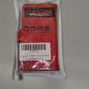 Luxury Wallet Case for Google Pixel 6 with Flip Zipper Purse Wrist Strap Shoulder Strap Reflection Pleated Pattern PU Leather Card Holder Stand Cell Phone Cover for Pixel6 Pixle Six Women Red