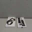 Luxury Titanium Silicone Dual-Layer Link Bands Compatible with Apple Watch Band Ultra 3/2/1 49mm 46mm 45mm 44mm 42mm, Men Women Magnetic Clasp Metal Bracelet for iWatch Series 11 10 9 8 7 6 5 4 SE (Black-Green, 49mm/46mm/45mm/44mm/42mm(Series 3))