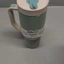 Ello Oasis 30 oz Tumbler with Handle & Retracting Straw | Reusable Insulated Stainless Steel Cup 100% Leakproof, Gifts for Teens Women Men | Keeps cold for 24 Hours, Cup Holder Friendly, Pistachio