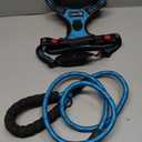 No Pull Dog Harness Adjustable Reflective Oxford Easy Control Medium Large Dog Harness with A Free Heavy Duty 5ft Dog Leash