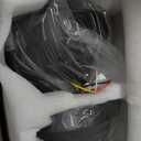 Flush Mount Ceiling Fan with Light, 52 Inch, Remote Control, 3CCT Dimmable LED, 6-Speed Silent Reversible DC Motor, Low Profile Hugger Ceiling Fan for Indoor/Outdoor 90-264V 50/60Hz Matte Black
