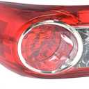 WFLNHB Left Side Tail Light Replacement for Toyota Corolla 2011 2012 2013 Rear Tail Light Lamp Assembly 8156002580 TO2804111 Driver Side