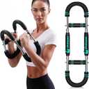 Twister Arm Trainer  Adjustable Resistance Power Twister Bar (60110 lbs) for Chest, Arm, Shoulder & Forearm Strength Training  Portable Home Gym Equipment for Men & Women.