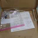 YestBuy 4 Tier Round Cupcake Stand, Cupcake Holder, 4 Tier Cupcake Tray, Acrylic Cake Tower Stand Display for Pastry + LED Light String, Ideal for Weddings, Birthday Parties (Yellow)