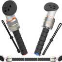 YEZRO Dual VR Game Handles for Meta Quest 3/Quest 3s - Aluminum Long Arms Extension Accessories for Gorilla Tag, Beat Saber Handles, Baseball bat Compatible with Oculus Quest Pro/2, Gift for Kids