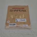 SHAPERX Women's Shapewear Bodysuit Tummy Control Body Shaper Seamless Sculpting Snatched Waist Body Suit (Beige Brief), Size Small/Medium