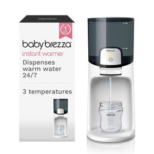 Baby Brezza Instant Baby Bottle Maker with 3 Temperature Settings for Formula Warming, 50oz Tank Capacity, 24/7 Warm Water Dispenser, Electric Kettle Alternative