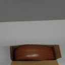 Floor Cord Cover 4FT, Walnut Wood Cord Hider Floor, Soft PVC Cord Protector Floor, Hide Extension Floor Wire Covers for Cords, Organizer Wires Floor Cable Cover, Cable Cavity: 0.47" (W) x 0.24" (H)