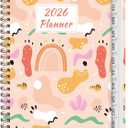 2026 Planner, Weekly and Monthly Academic Planner Calendar (JAN.2026 - DEC.2026), Planning Agenda Book, for Office Desk Accessories and School Supplies, A5(6.3" x 8.5") (Colorful Capers)